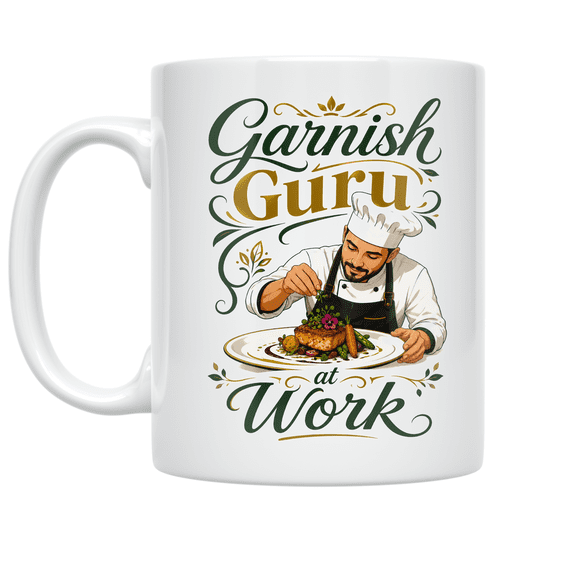 Culinary Art Inspiration - Food Composition Enthusiast - 11 oz Ceramic Coffee Mug