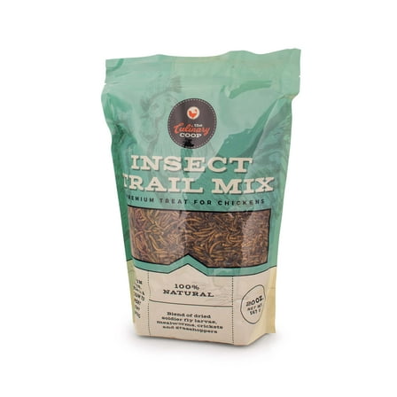 Culinary Coop Dried Insect Trail Mix Treat for Chickens 10oz