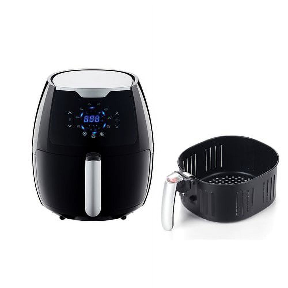 NEW! Gourmet Edge Digital Air Fryer (6 Quart)#TXG-S5T9. Ceramic