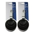 thumbnail image 1 of Culinary Edge Measuring Cups Set of 4 Sizes Black, 2 Pack, 1 of 8