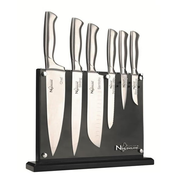 Culinary Edge NE8837 7 PCS Cutlery Set High Quality Stainless Steel Superior Technology Extra Strength