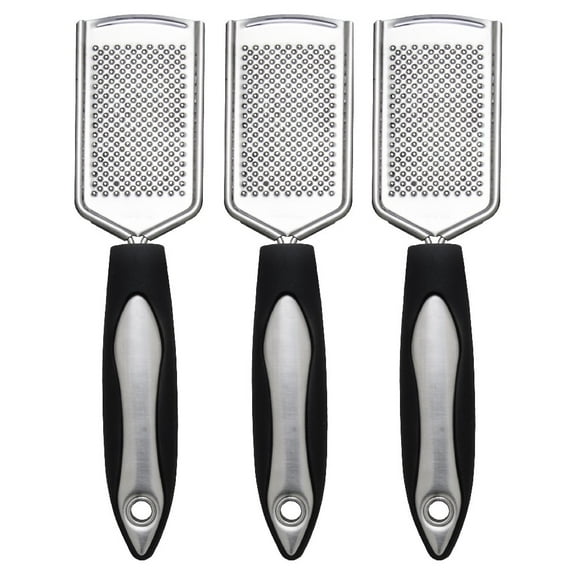 Culinary Edge Stainless Steel Grater Small Hole, 3 Pack