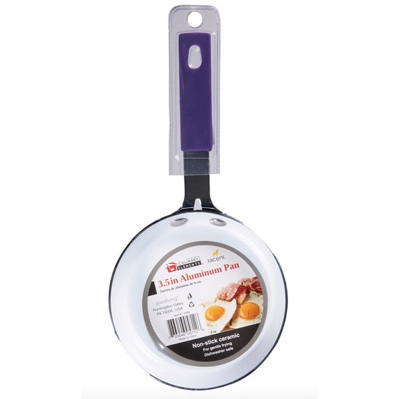 Three Incehes Culinary Elements 3.5-inch Single-Egg Aluminum Pan (Colors May Vary ...