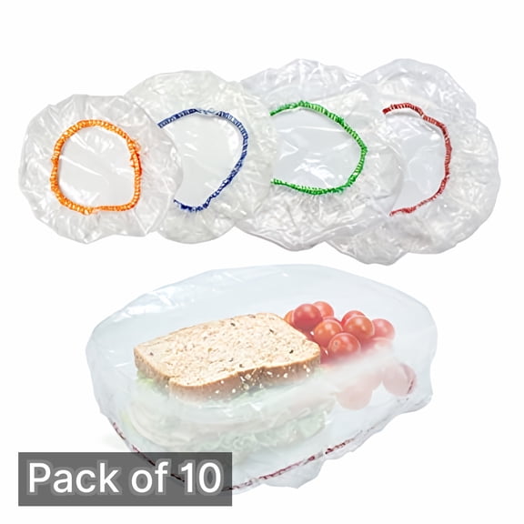 Culinary Elements Reusable Bowl Covers, 12-Count Bag (Pack of 10)