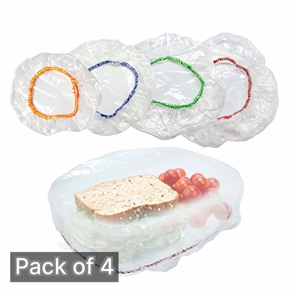 Culinary Elements Reusable Bowl Covers, 12-Count (Pack of 4)