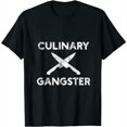 Culinary Gangster Womens TShirt Black XL