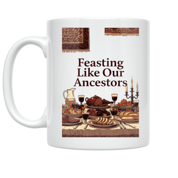 Culinary Heritage Design - Food Enthusiast - 11 oz Ceramic Coffee Mug