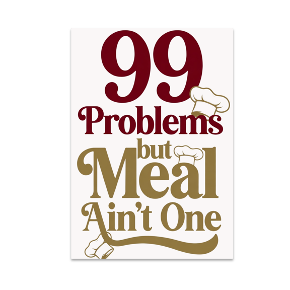 Culinary Humor Wall Art - Culinary Enthusiast - 13x19 Poster Print