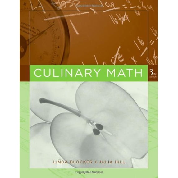 Pre-Owned Culinary Math