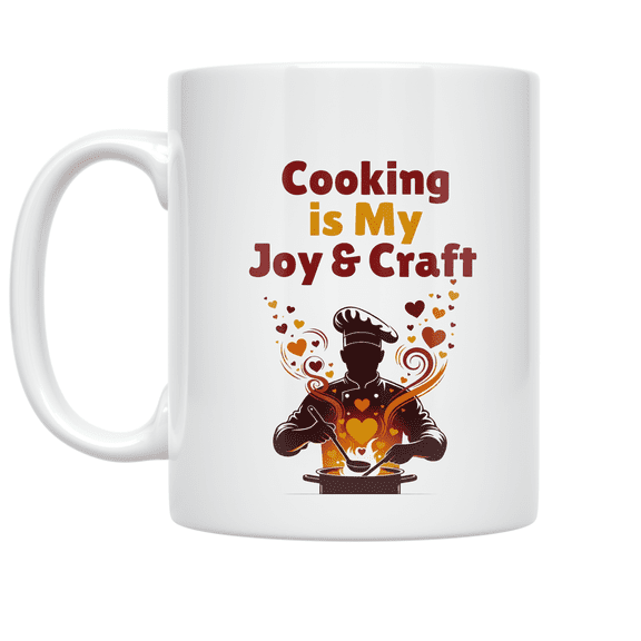 Culinary Passion Design - Cooking Enthusiast - 11 oz Ceramic Coffee Mug