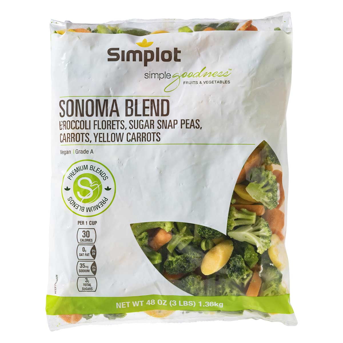 Culinary Select Sonoma Blend - 3 lb. package, 8 packages per case