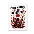 thumbnail image 1 of Culinary Soy Sauce Wall Art - Asian Cuisine Enthusiast - 13x19 Poster Print, 1 of 4