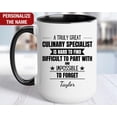thumbnail image 1 of Culinary Specialist Personalized Gift Culinary Specialist Thank You Mug Culinary Specialis, 1 of 4