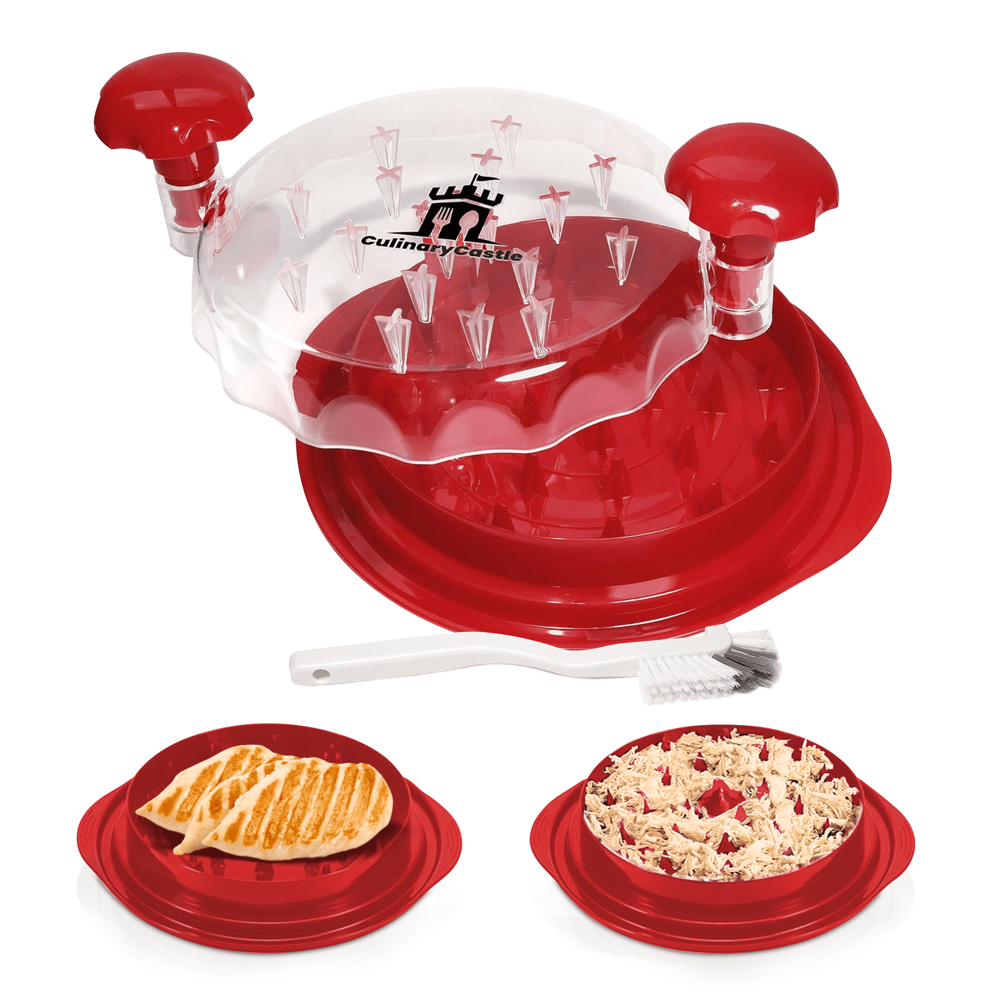 CulinaryCastle Chicken Shredder, Visible Chicken Breast Shredder Tool ...