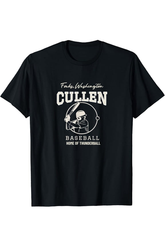 Cullen Baseball Forks Home Of Thunder Ball T-Shirt
