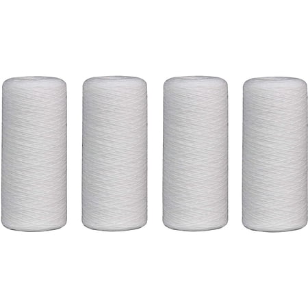 Culligan CW25-BBS Filter Cartridge, 25 Micron, White, 4 Pack