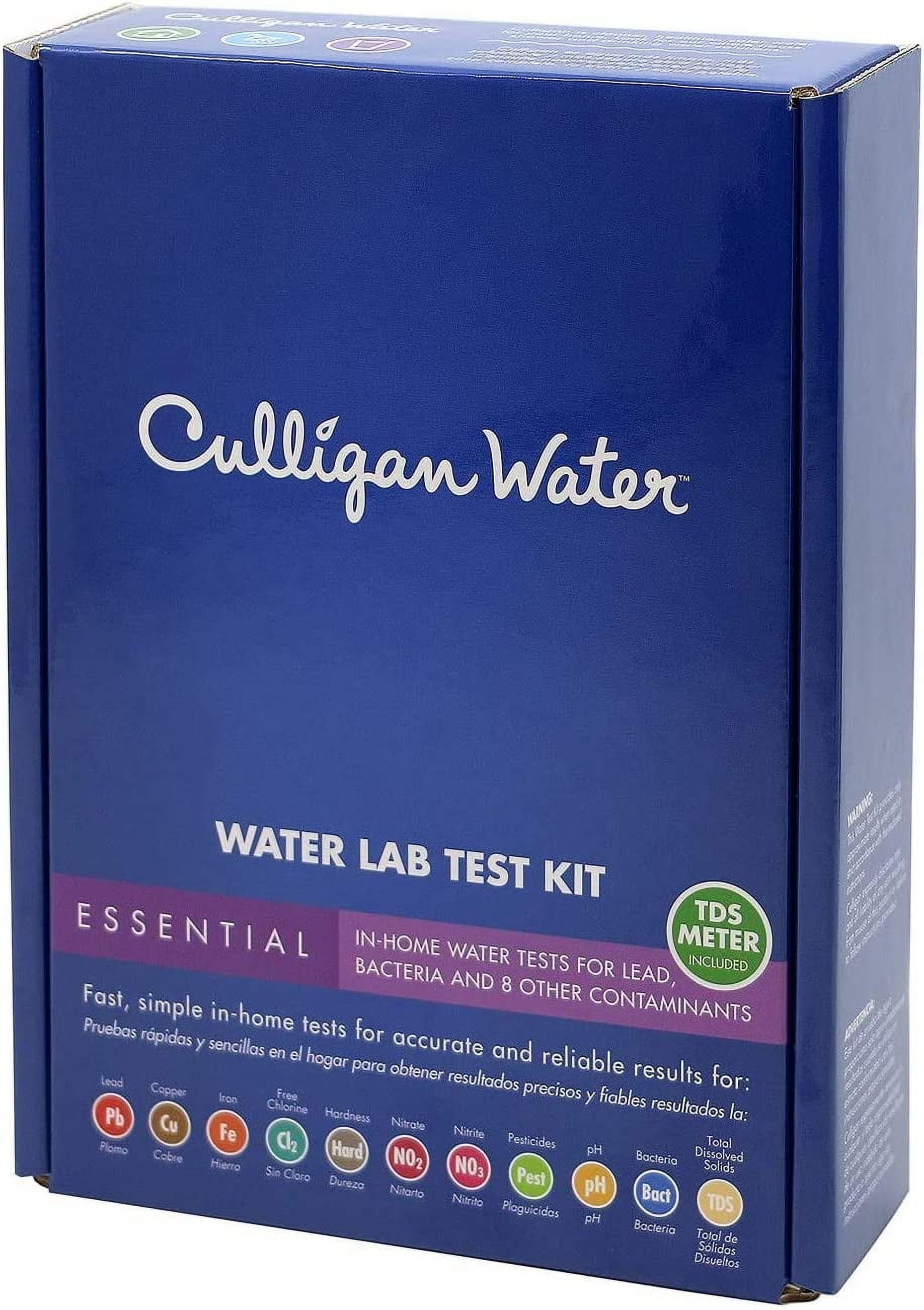 Culligan Essential Water Lab Test Kit, No Size, White