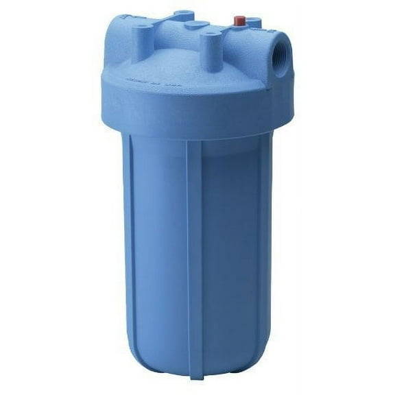 Culligan HD-950A Inlet/Outlet Filtration System, Blue Housing