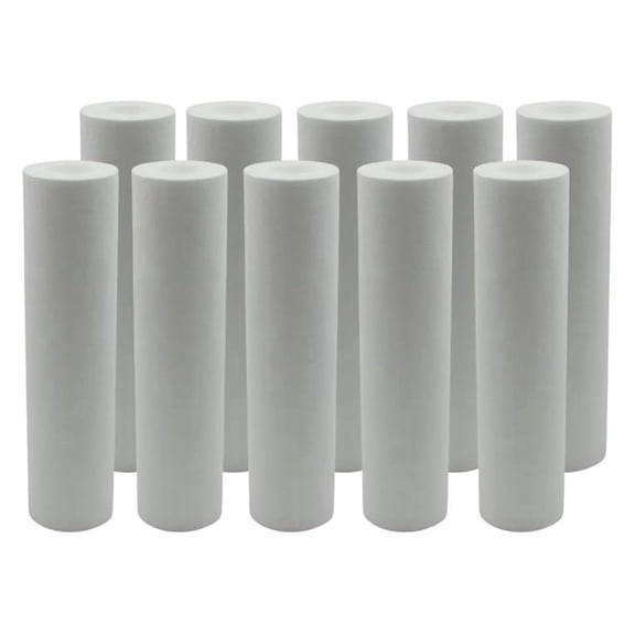 Culligan HF-360 Filter Replacement 10-Pack - 5-Micron Sediment Filter Cartridge - Universal 10 Inch Polypropylene Filters for Whole House Water Filtration