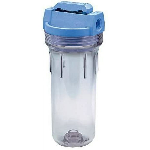 Culligan HF-360A Whole House Sediment Filter Clear Housing with P5, 5 Micron Poly Spun Sediment Filter Cartridge Included 3-Pack