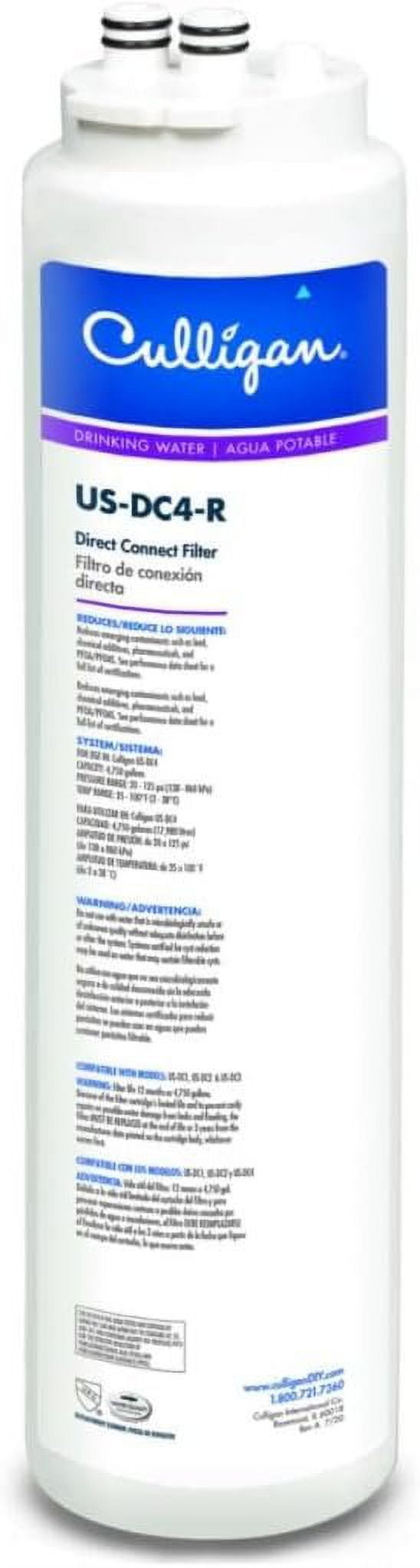 Culligan US-DC4-R Direct Connect Under Sink Water Filter Cartridge - Quantity 1 - View #8