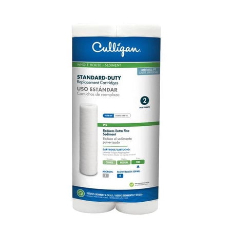 Culligan P5, 5-micron Sediment Water Filter Cartridge 2 - Pack