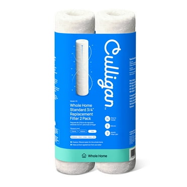 Culligan P5 Whole Home Standard 3/4" Water Filter Replacement, Fine (2-Pack)