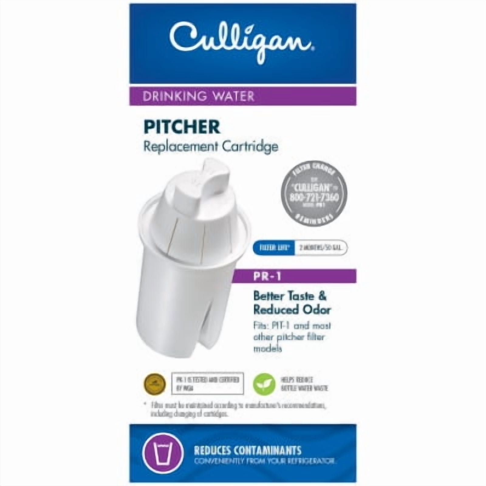CULLIGAN INC Pitcher Filter Replacement Cartridge PR-1