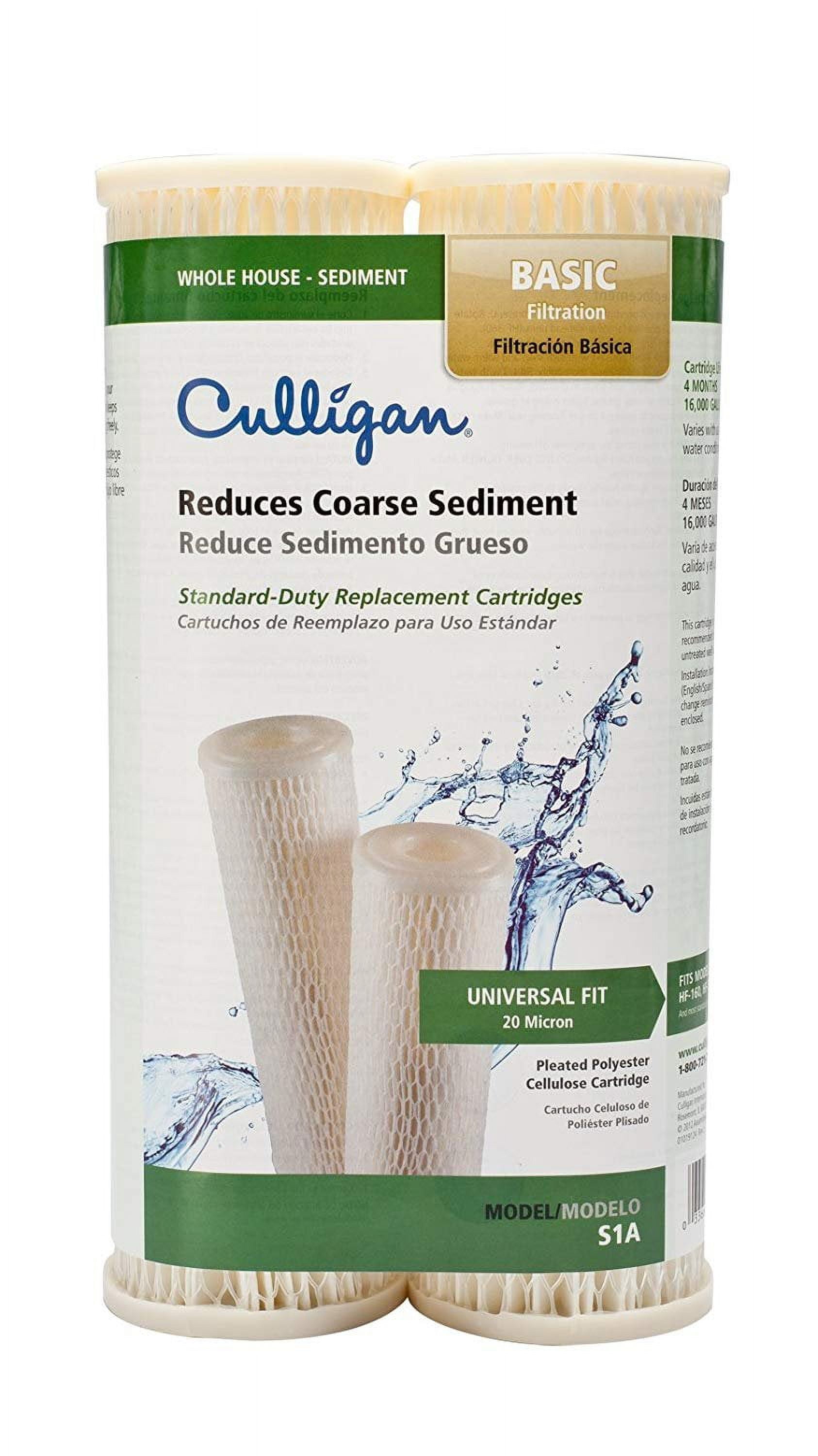 Culligan S1A Whole House Standard Water Filter, 16,000 Gallons