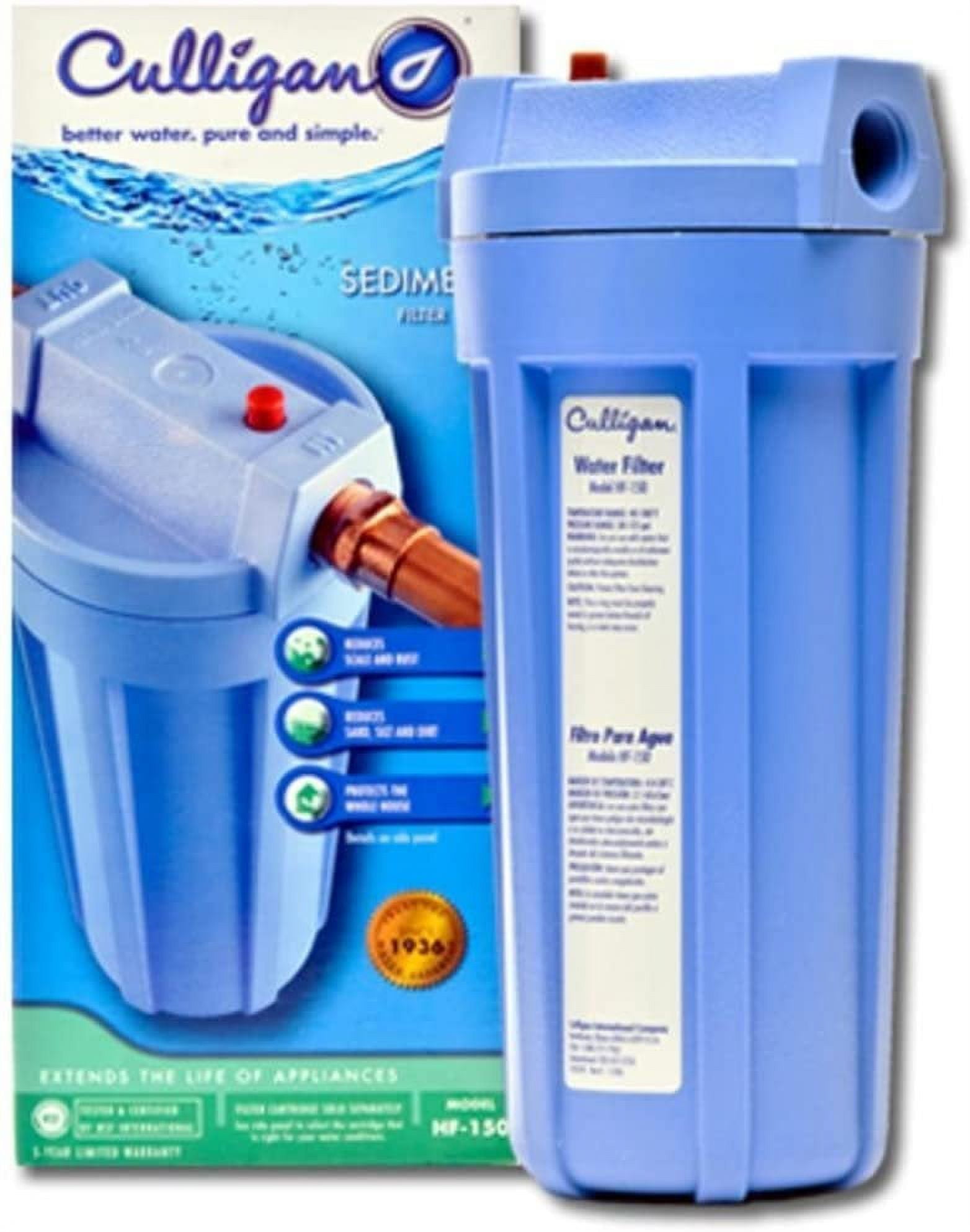 Culligan Blue Whole House Sediment Water Filter System