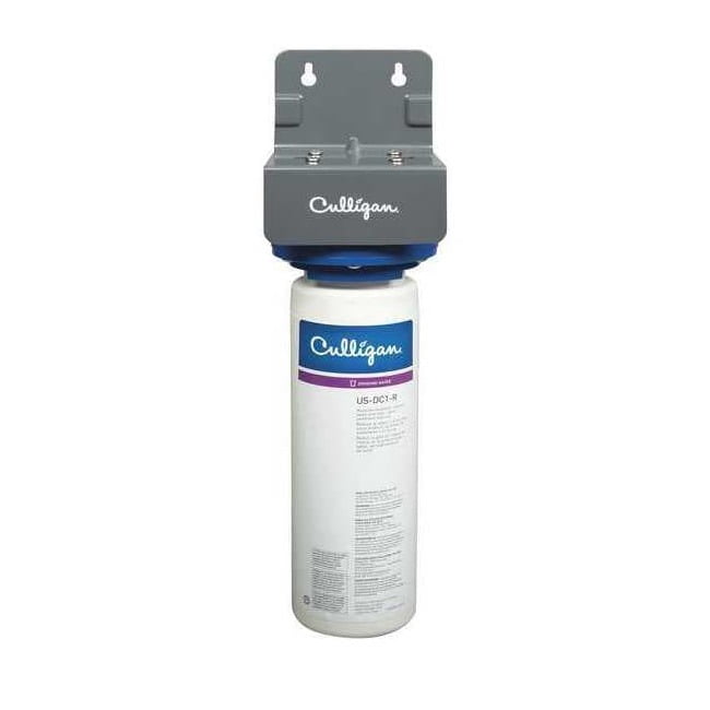 Culligan US-DC-1 Water Filter Housing,13-3/4" H,White