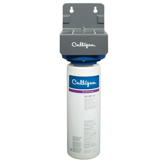 Culligan US-DC-1 Water Filter Housing,13-3/4" H,White