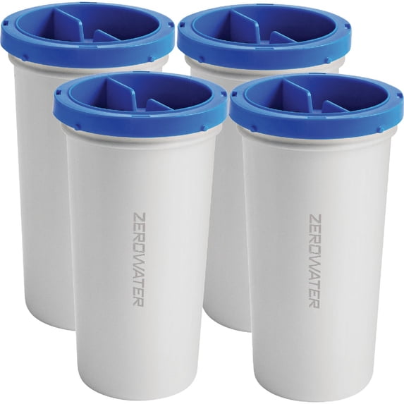 Culligan with ZeroWater Technology Replacement Filter 8-Pack, 5-Stage Advanced Water Filter – IAPMO Certified to Reduce Lead, Total PFAS (Forever Chemicals), Mercury, Fluoride, and Chlorine