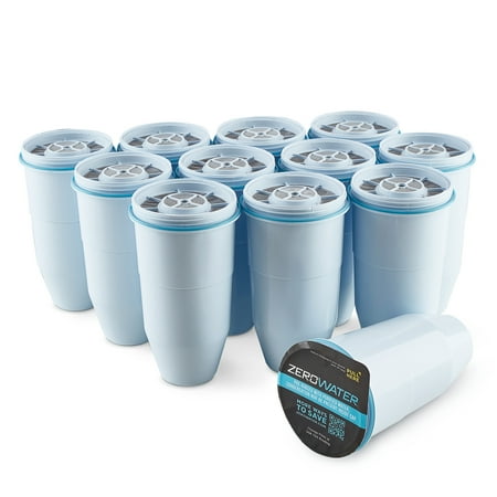 ZeroWater - Filters for Water Filter Pitchers (12-Pack) - Multicolor