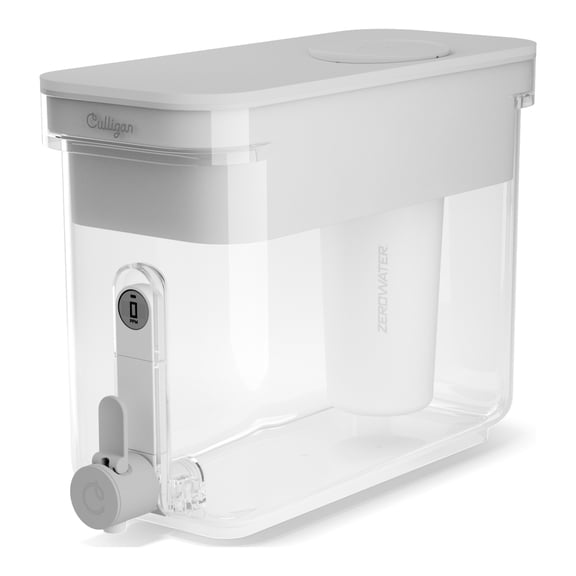 Culligan with ZeroWater Technology 32 Cup Water Dispenser with 5-Stage Advanced Water Filter