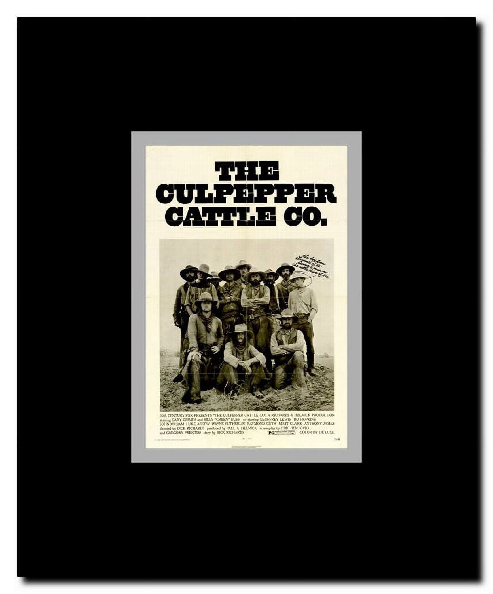 Culpepper Cattle Company Framed Movie Poster