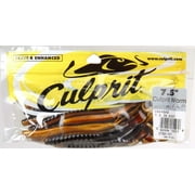Culprit 7.5" Original Worm, Crawdad 18 Count