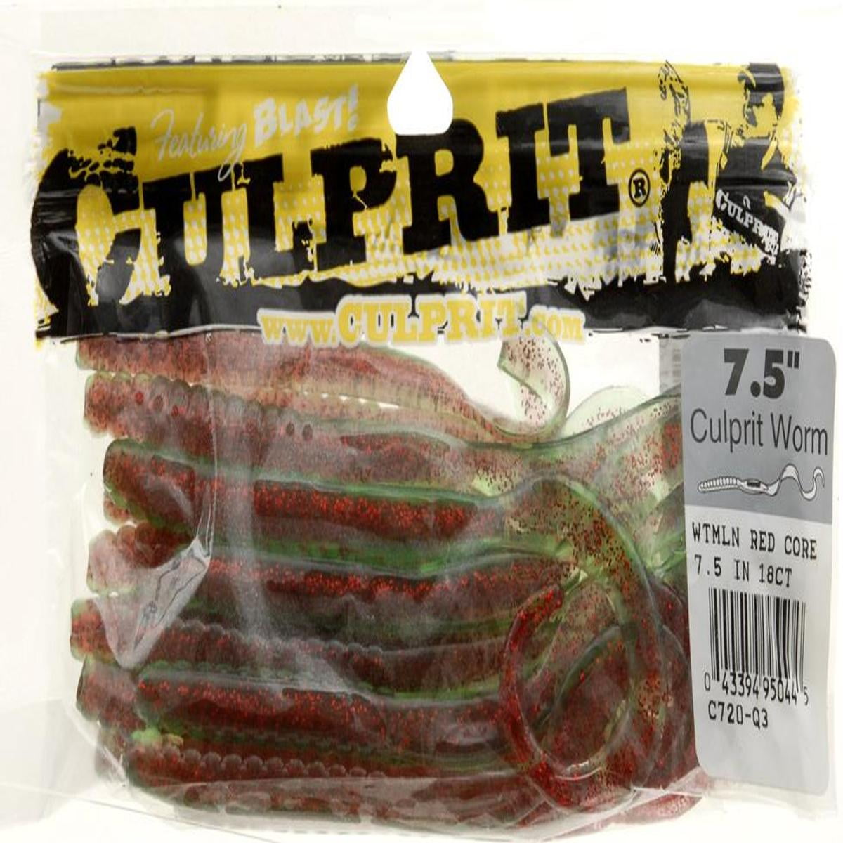 Culprit 7.5' Worms  Southern Reel Outfitters