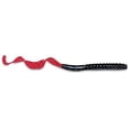 thumbnail image 1 of Culprit Lures 7.5" Culprit Worm Black Red Tail 13PK C720-27, 1 of 1