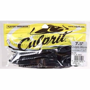Culprit Original Worm 7.5", Black