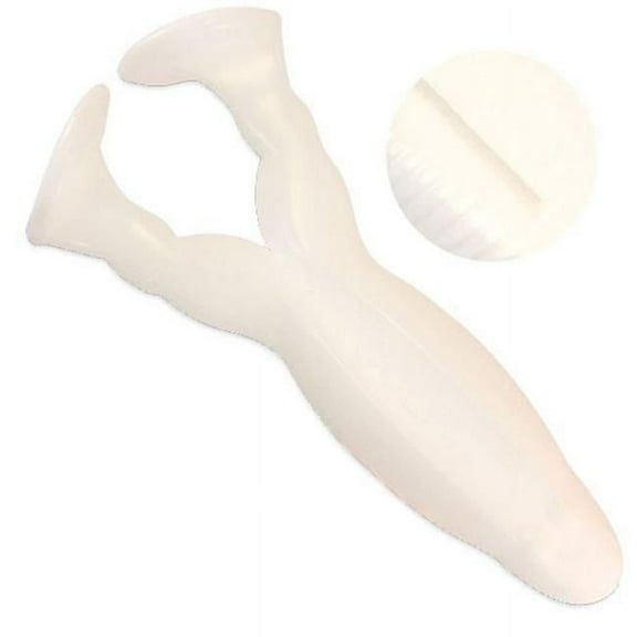 Culprit Worms IF405-68 5 in. Incredi Frog, White - Pack of 5