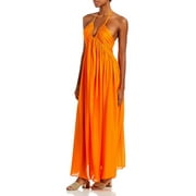 Cult Gaia Womens Sloane Halter Dress Cover-Up