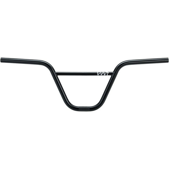 Cult Race Handlebars 22.2mm Clamp 8.5in Rise 12 Back 2Upsweep Black Steel BMX