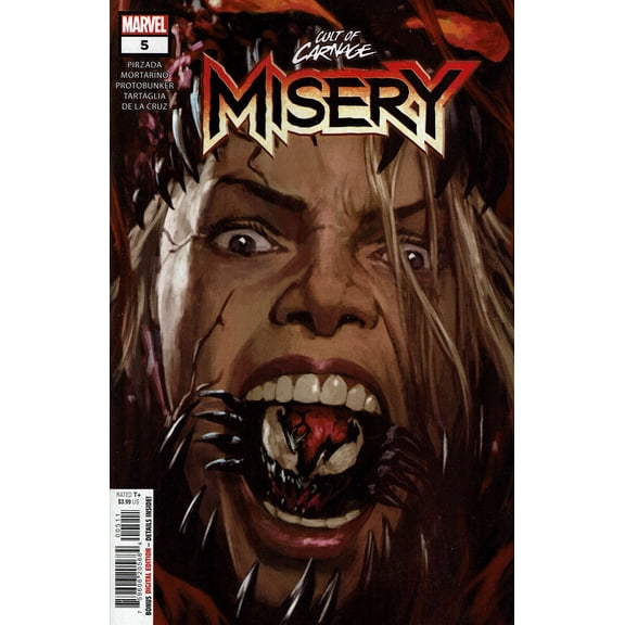 Cult of Carnage: Misery #5 VF ; Marvel Comic Book