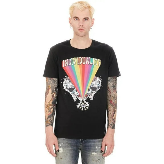 Cult of Individuality Men Hypnotize Rock Short Sleeve (Black)