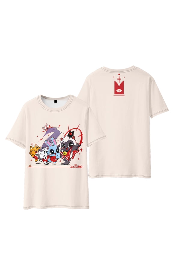 Cult of The Lamb Merch T-Shirt Tee Cosplay For Men/Women Sweatshirt Short New Game Logo CultLamb Cos Tshirt Top