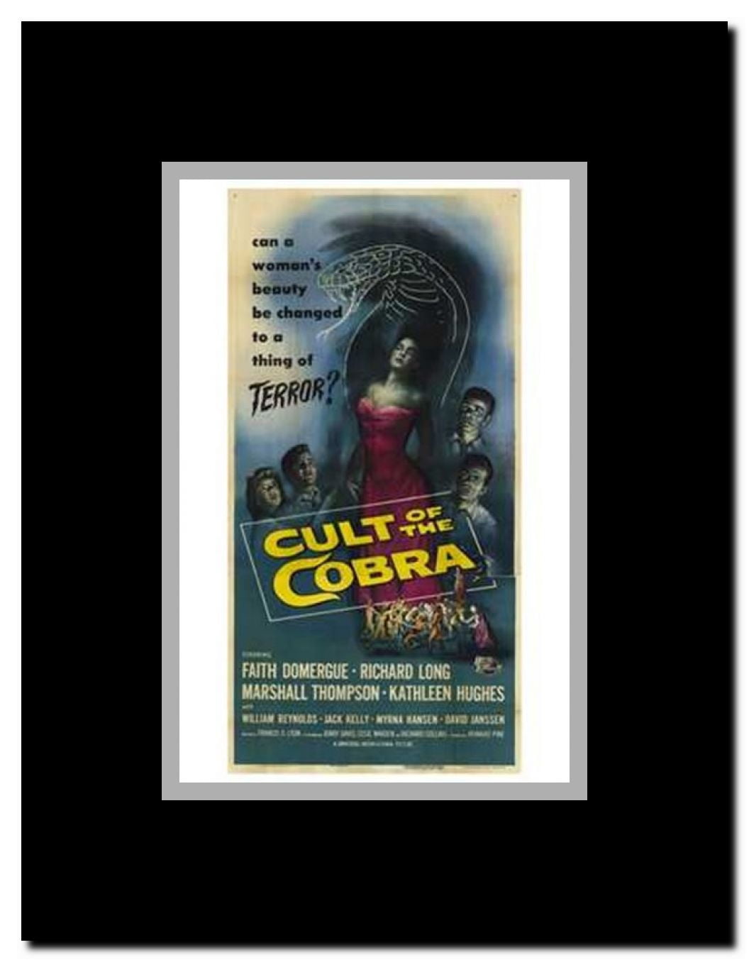 Cult of the Cobra Framed Movie Poster