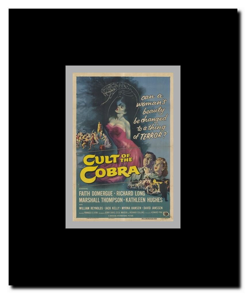 Cult of the Cobra Framed Movie Poster