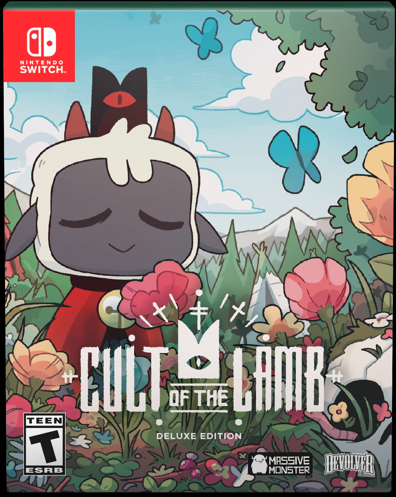 Cult Of The Lamb Deluxe Edition Devolver Digital Nintendo Switch