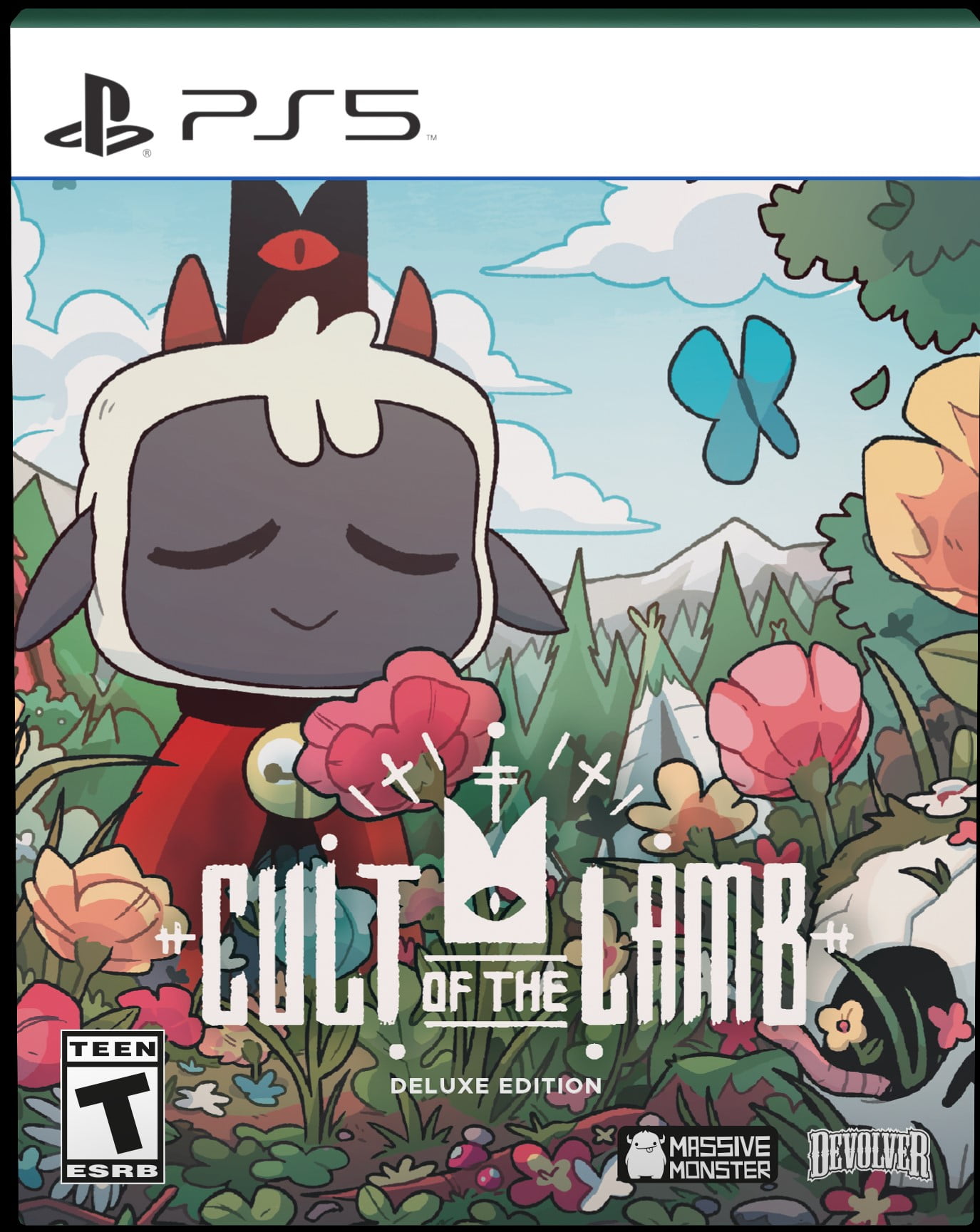 Cult of the Lamb Deluxe Edition, PlayStation 5, Devolver Digital,  812303019326